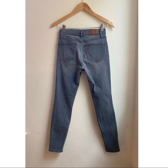 MADEWELL | 9” High Riser Skinny Skinny Gray Jeans, Size 25 - Picture 8 of 16